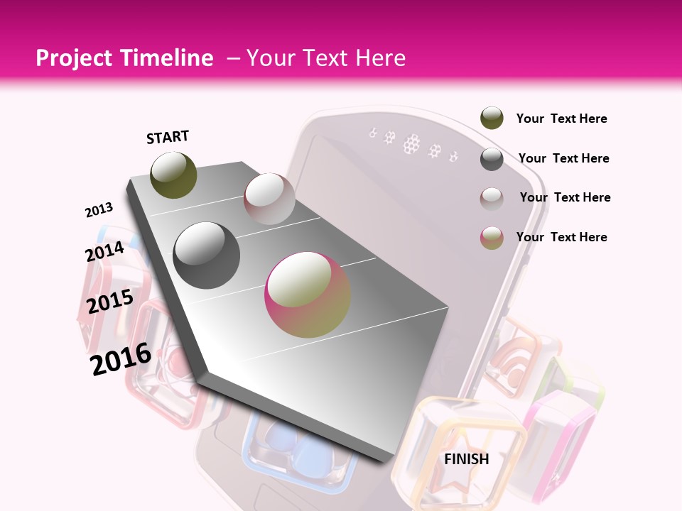 Technology Air Remote PowerPoint Template