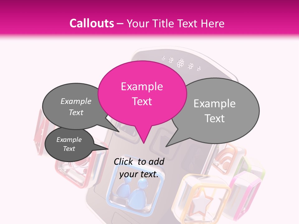 Technology Air Remote PowerPoint Template