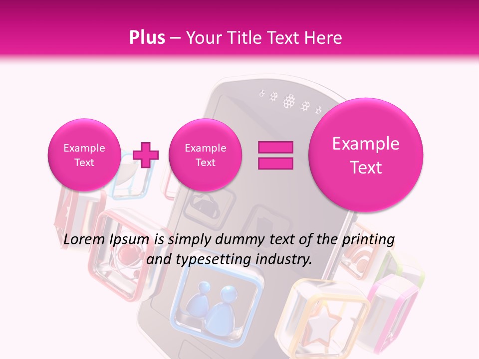 Technology Air Remote PowerPoint Template