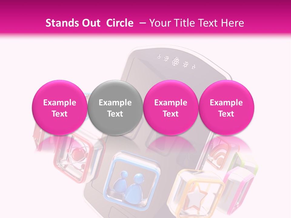 Technology Air Remote PowerPoint Template