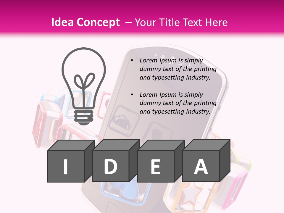 Technology Air Remote PowerPoint Template