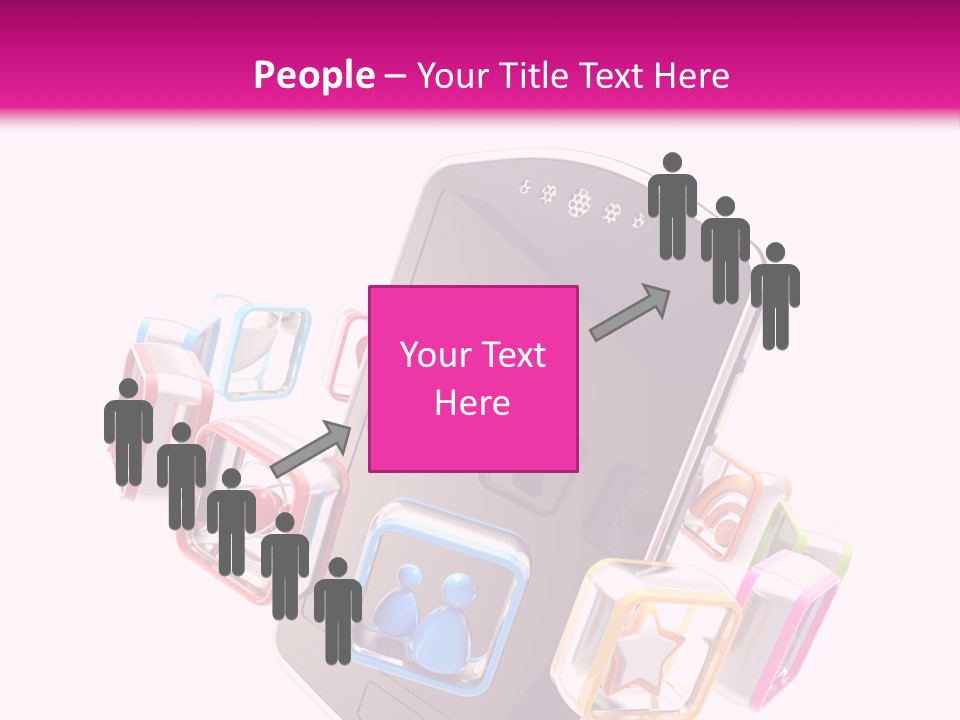 Technology Air Remote PowerPoint Template