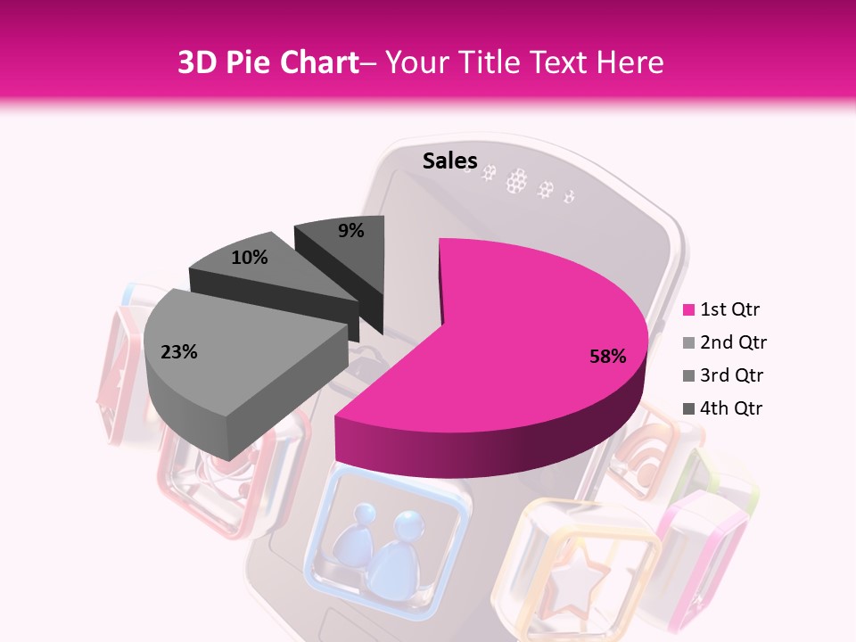 Technology Air Remote PowerPoint Template