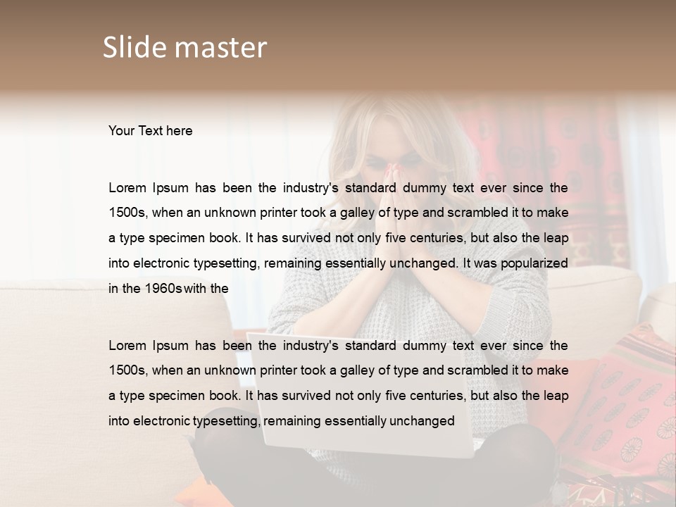 House Unit Supply PowerPoint Template