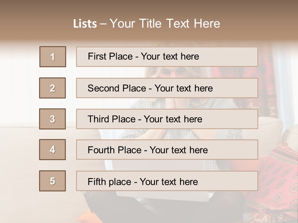 House Unit Supply PowerPoint Template