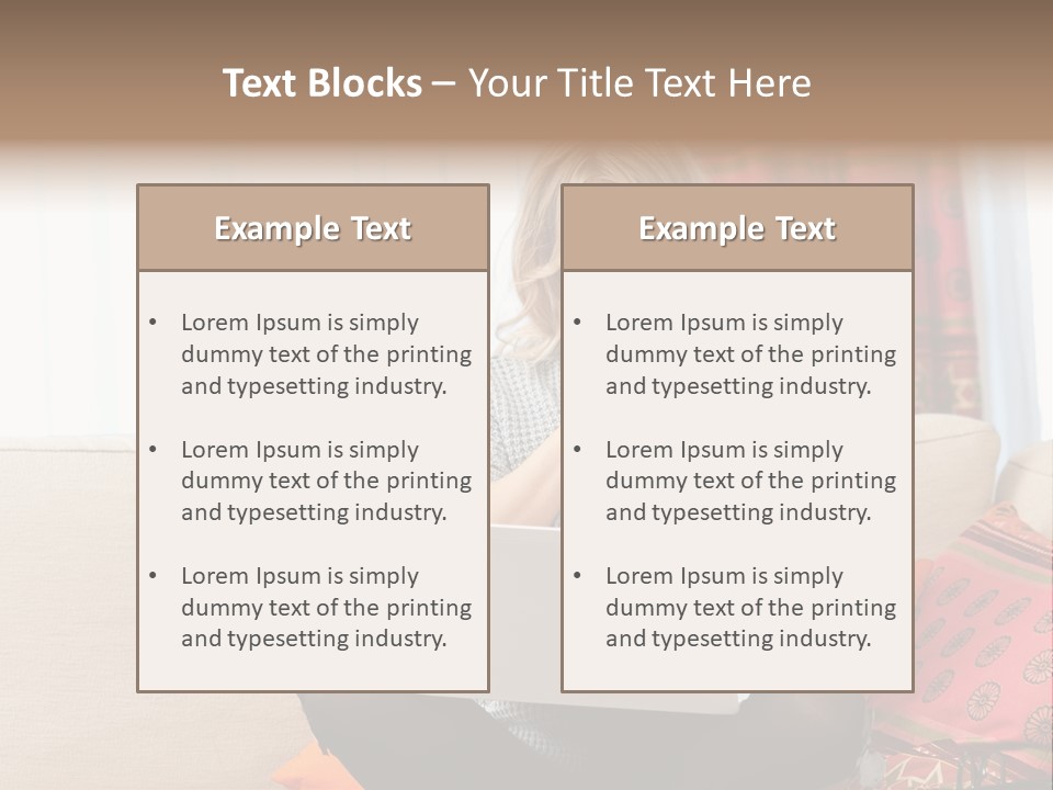 House Unit Supply PowerPoint Template