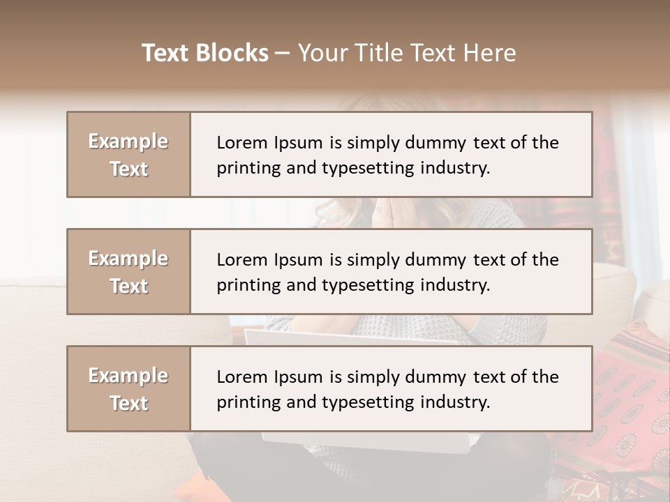 House Unit Supply PowerPoint Template
