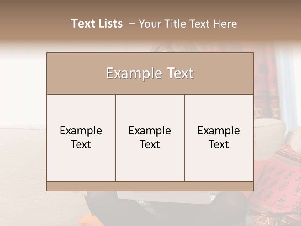 House Unit Supply PowerPoint Template