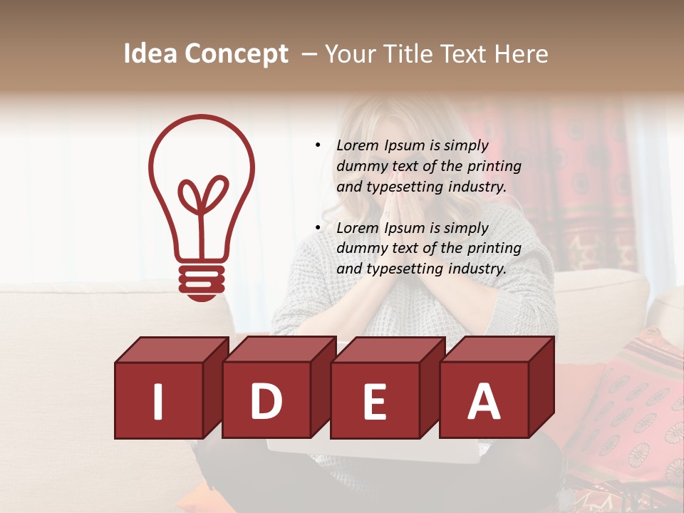 House Unit Supply PowerPoint Template