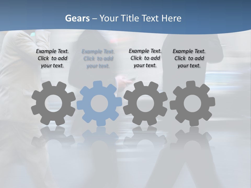 Electric Cooling Power PowerPoint Template