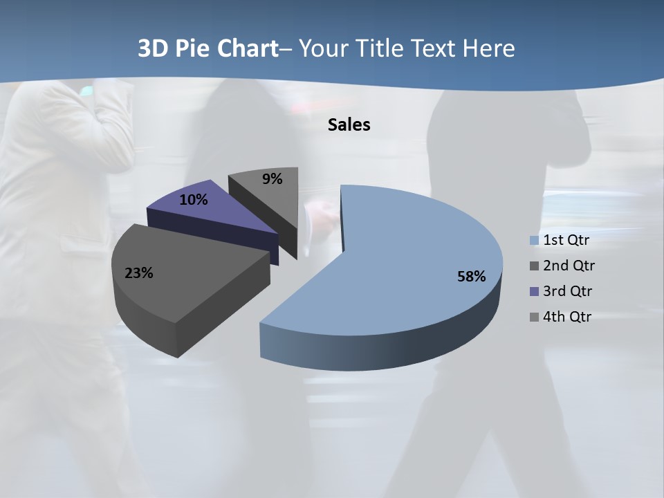 Electric Cooling Power PowerPoint Template