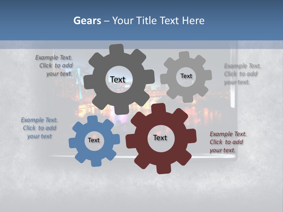 Electricity Cool Power PowerPoint Template