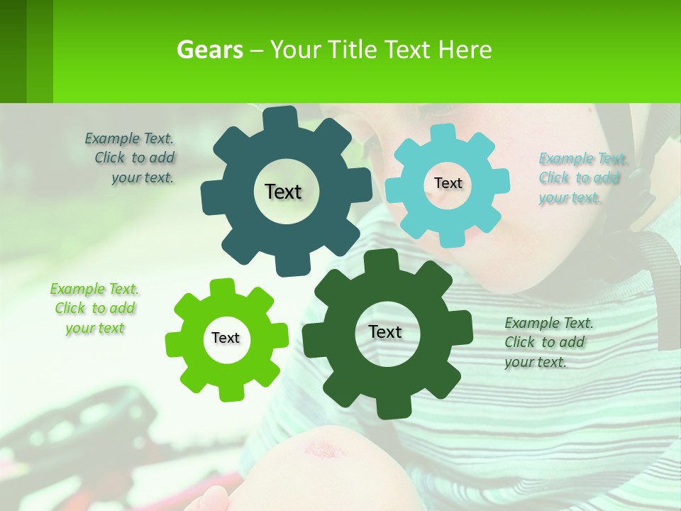 White Climate Electricity PowerPoint Template