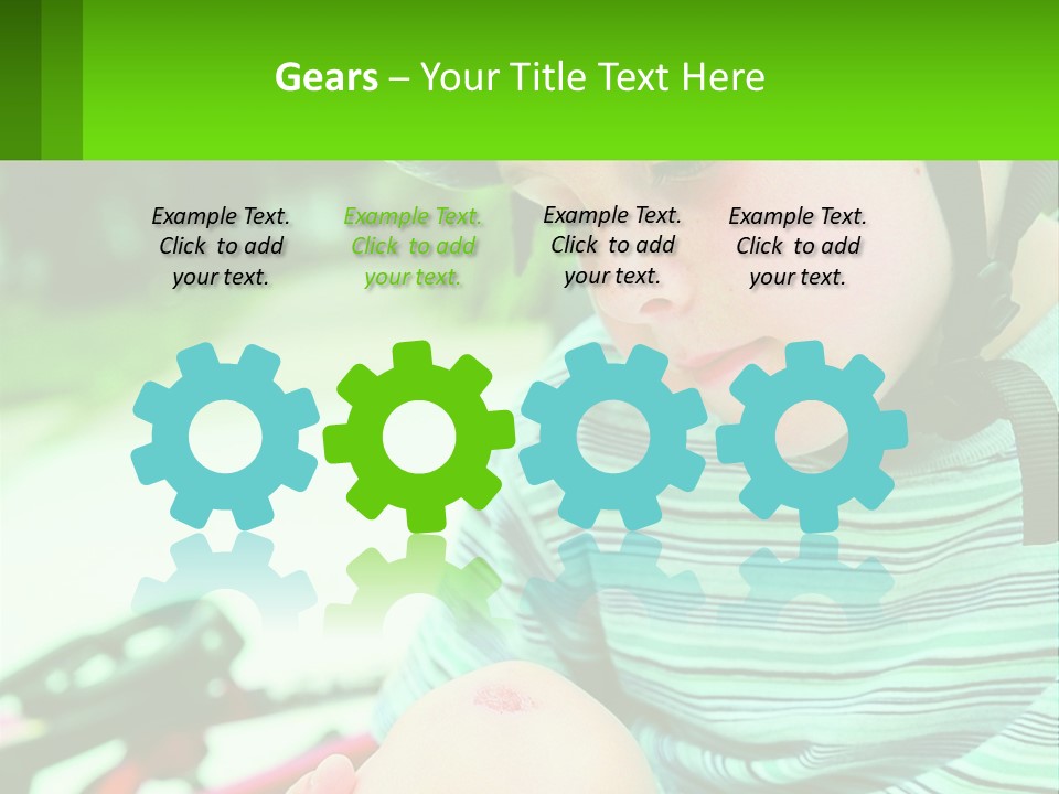 White Climate Electricity PowerPoint Template