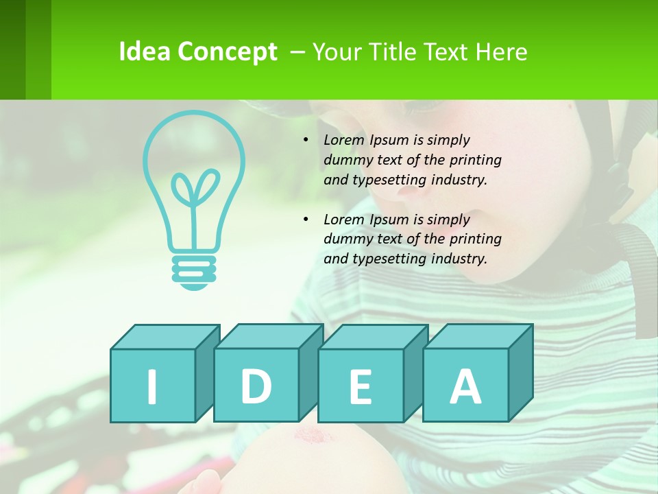 White Climate Electricity PowerPoint Template