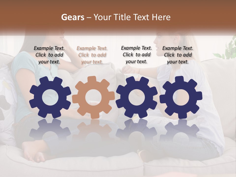 Ventilation White Cool PowerPoint Template