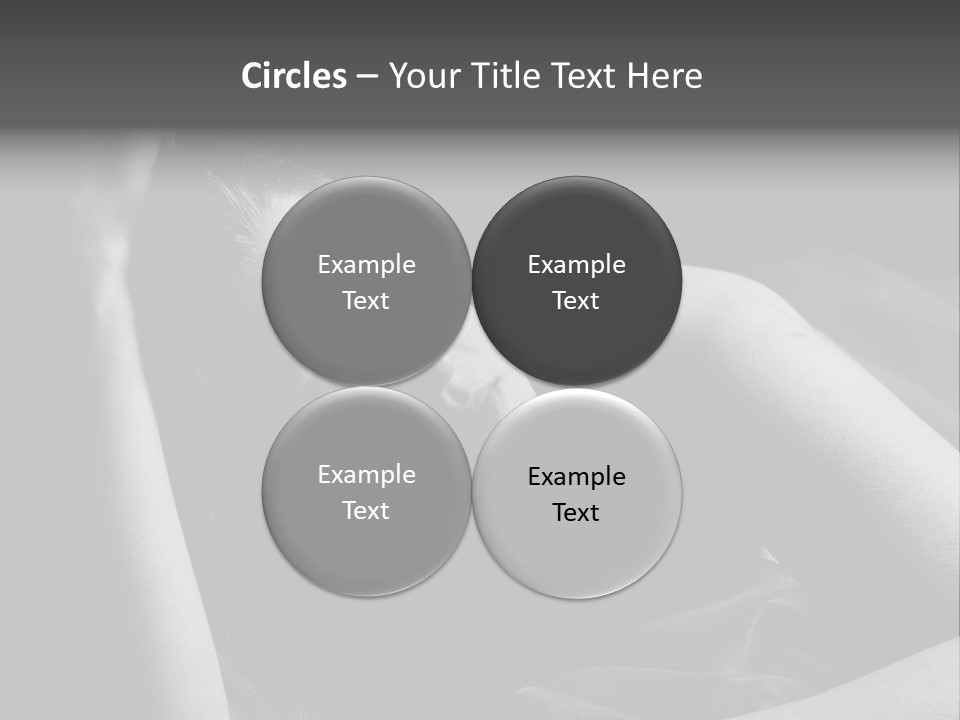 Cold White Remote PowerPoint Template