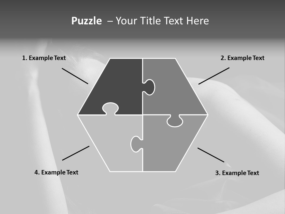 Cold White Remote PowerPoint Template