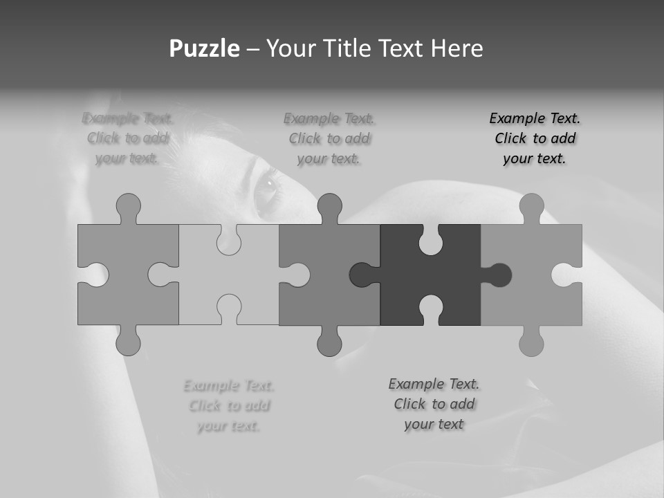 Cold White Remote PowerPoint Template
