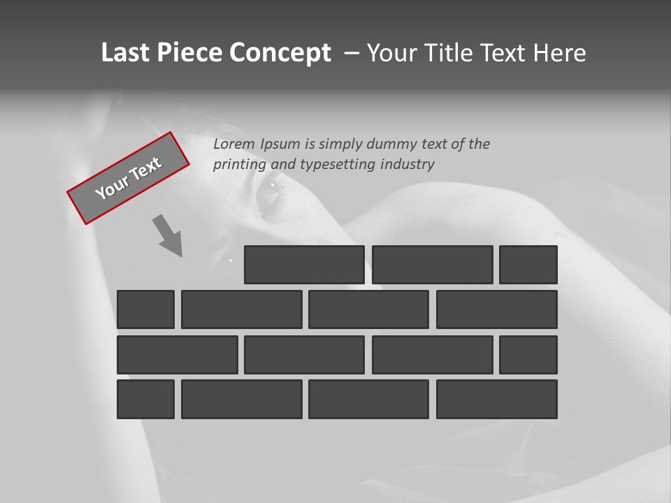 Cold White Remote PowerPoint Template