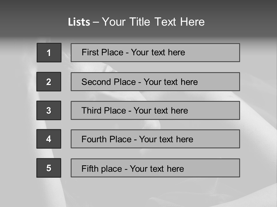 Cold White Remote PowerPoint Template