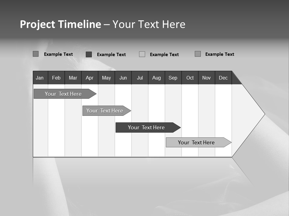 Cold White Remote PowerPoint Template
