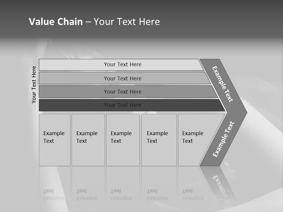 Cold White Remote PowerPoint Template
