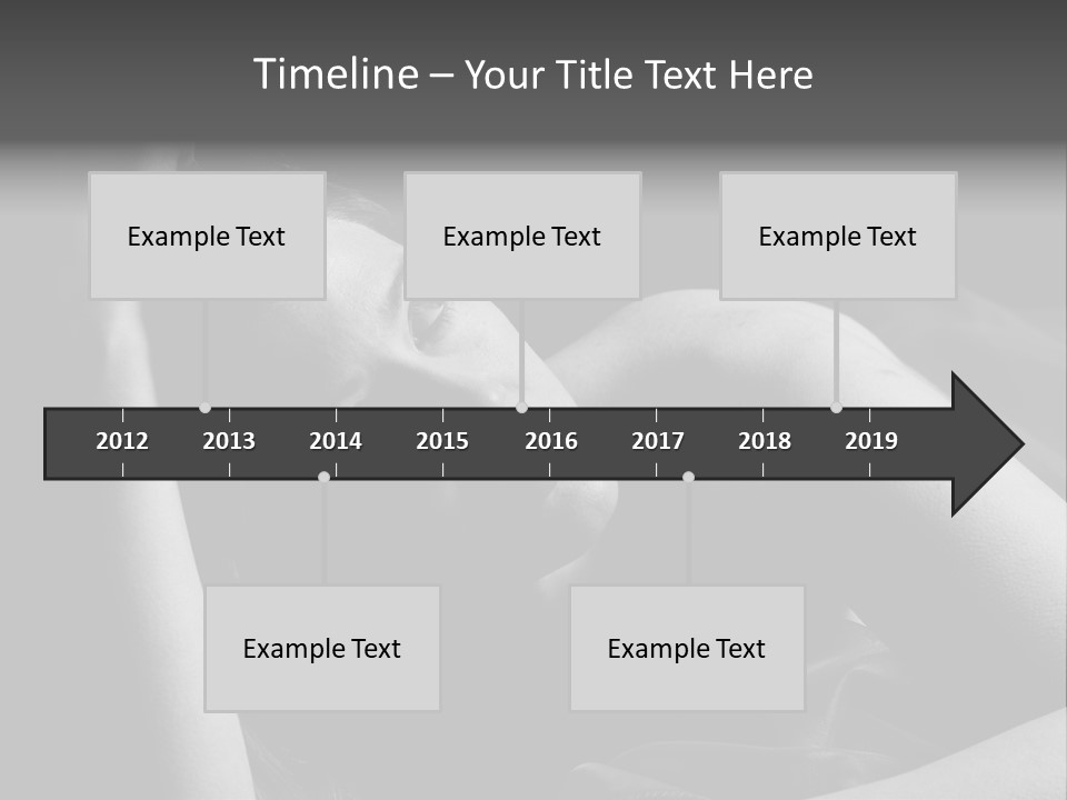 Cold White Remote PowerPoint Template