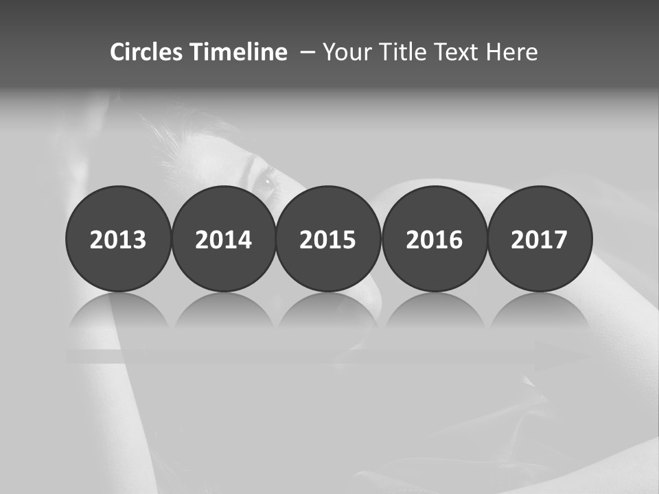 Cold White Remote PowerPoint Template