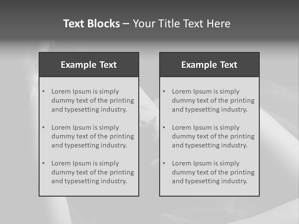 Cold White Remote PowerPoint Template