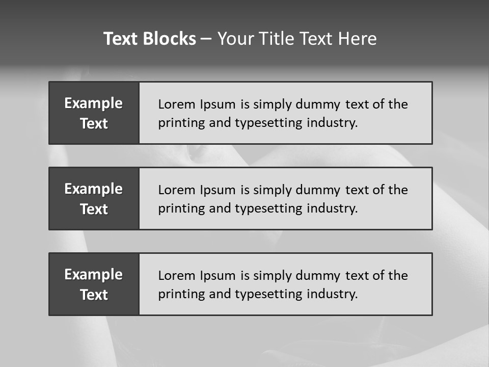 Cold White Remote PowerPoint Template