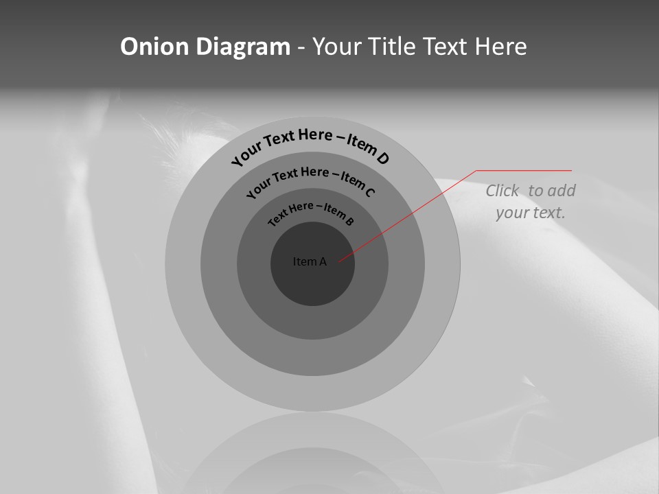 Cold White Remote PowerPoint Template