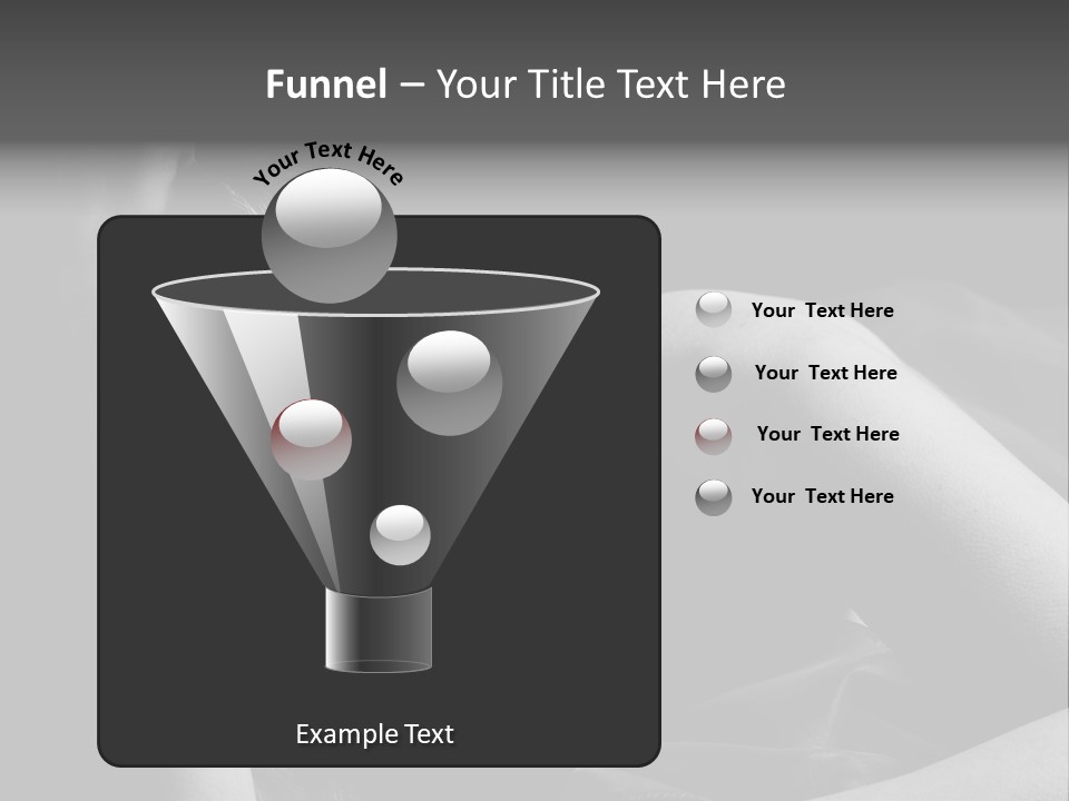 Cold White Remote PowerPoint Template