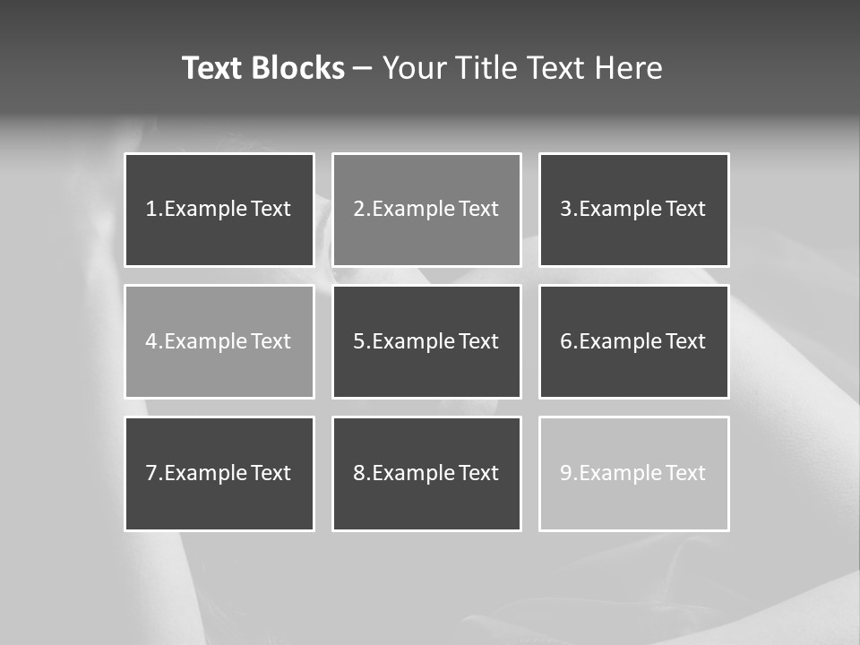 Cold White Remote PowerPoint Template