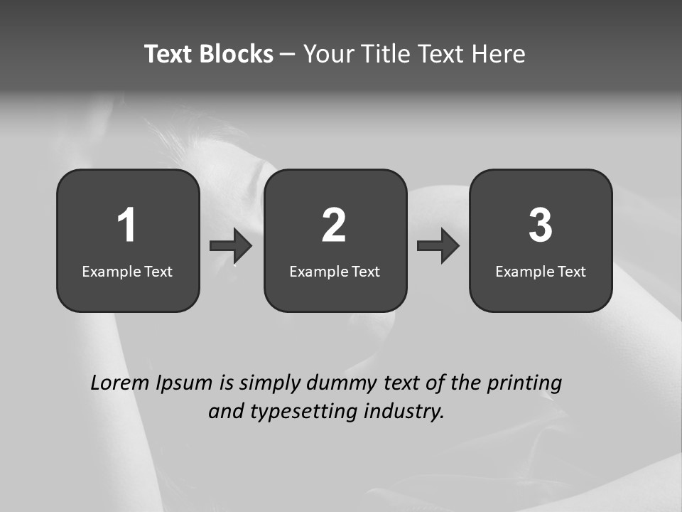 Cold White Remote PowerPoint Template
