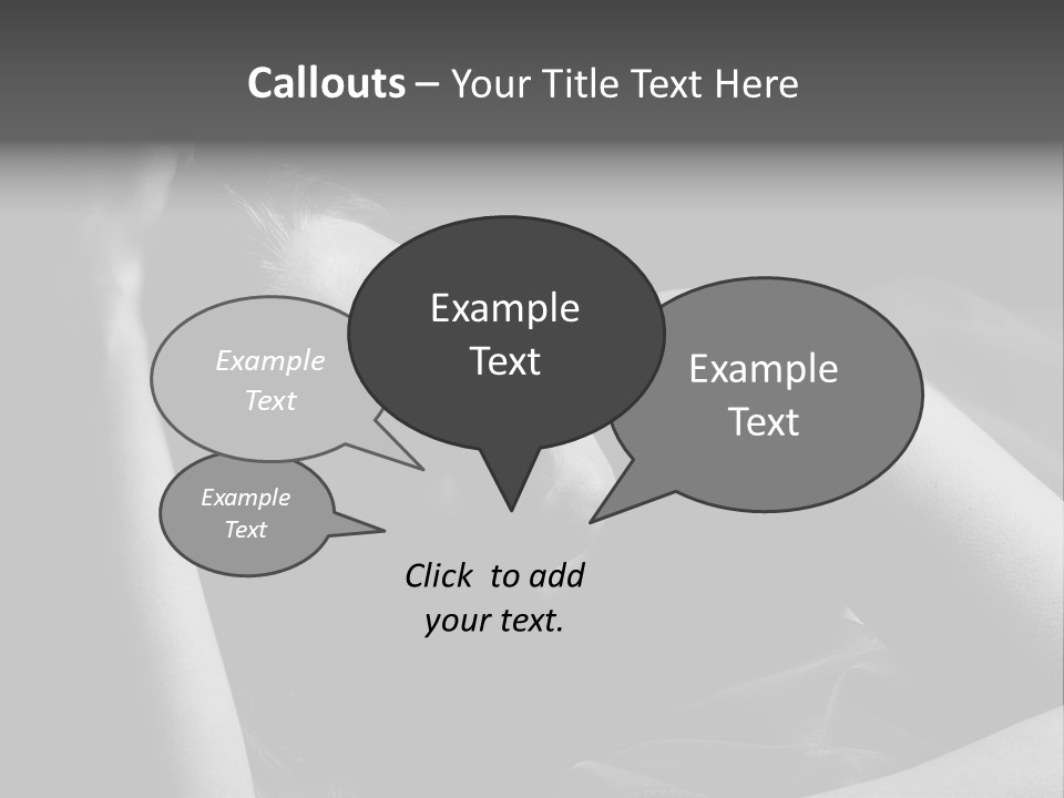 Cold White Remote PowerPoint Template