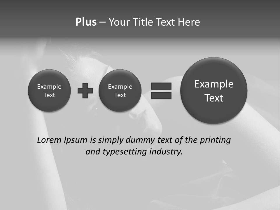 Cold White Remote PowerPoint Template