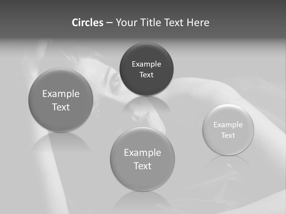 Cold White Remote PowerPoint Template