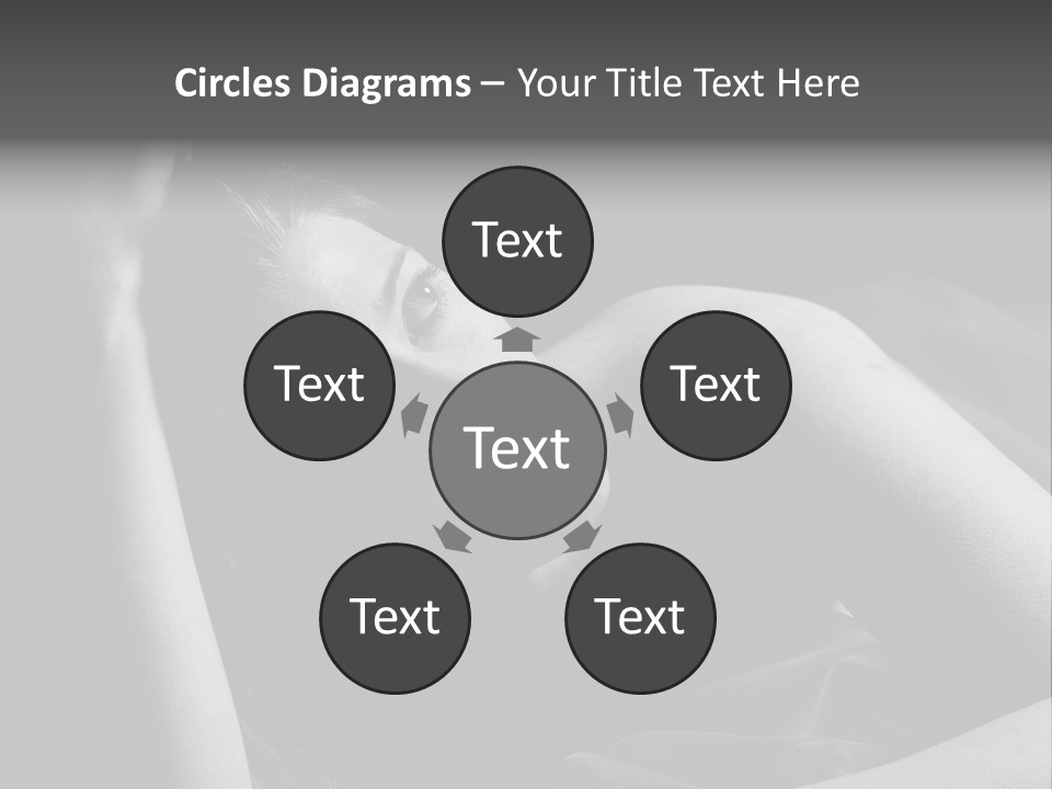 Cold White Remote PowerPoint Template