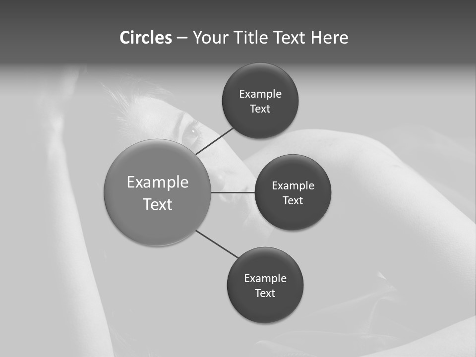 Cold White Remote PowerPoint Template