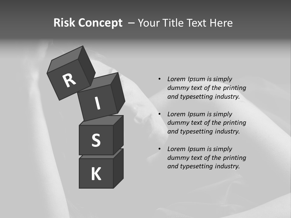 Cold White Remote PowerPoint Template