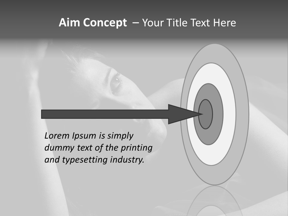 Cold White Remote PowerPoint Template