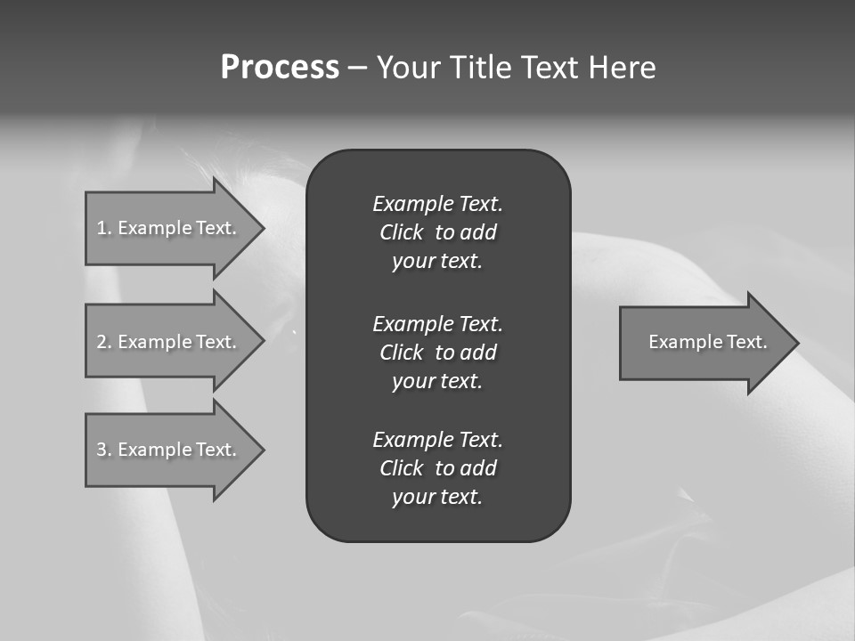 Cold White Remote PowerPoint Template