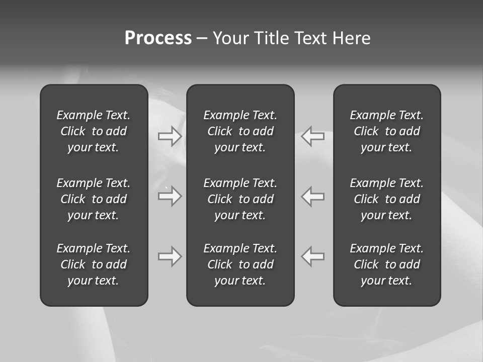 Cold White Remote PowerPoint Template