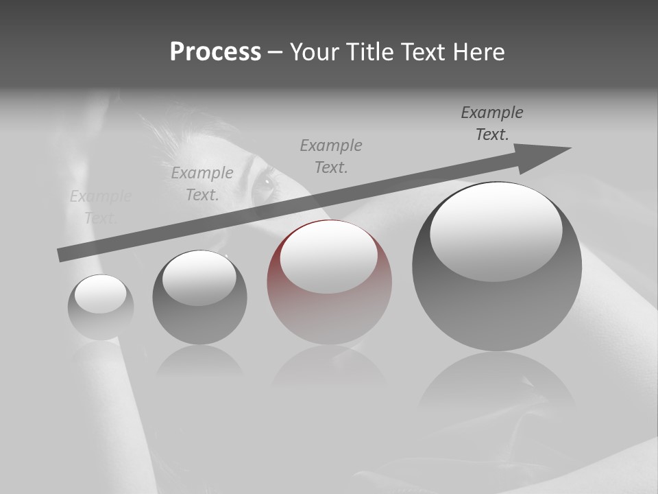 Cold White Remote PowerPoint Template