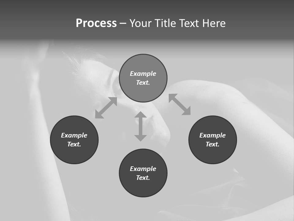 Cold White Remote PowerPoint Template