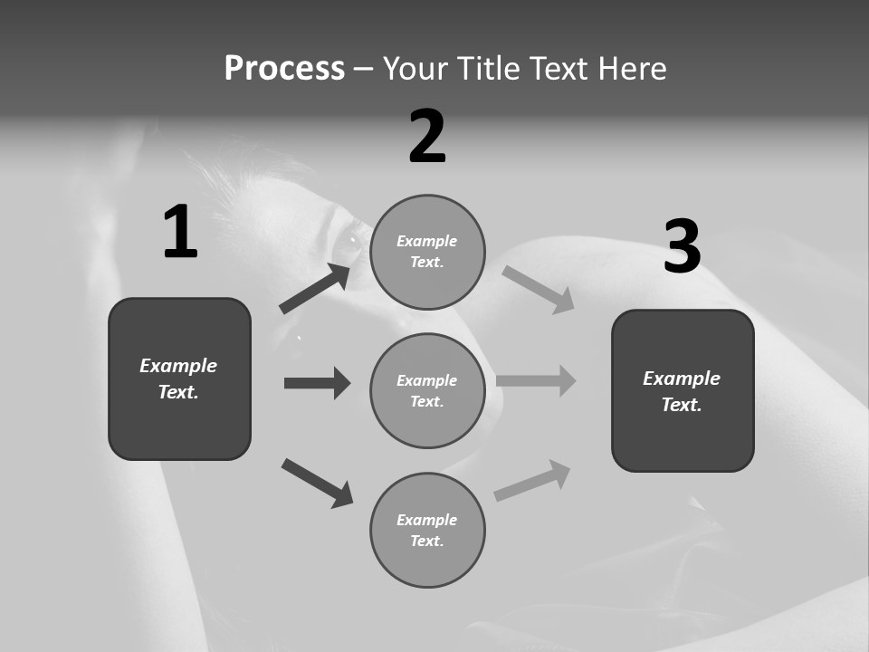 Cold White Remote PowerPoint Template
