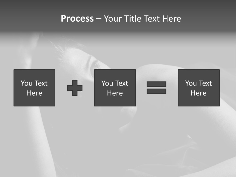 Cold White Remote PowerPoint Template