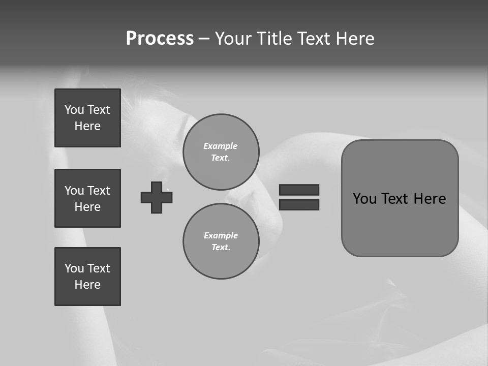Cold White Remote PowerPoint Template