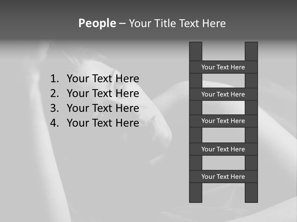 Cold White Remote PowerPoint Template